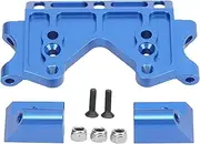 Upgrade Metal Front Lower Bulkhead for Slash 2WD 1/10 RC Trucks Replacement Parts Aluminum Alloy Durable Protective Lightweight Easy to Install Blue