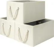 Storageworks Large Storage Baskets for Organizing, Foldable Storage Baskets for