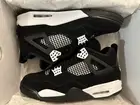 US 12- Air Jordan 4 Retro White Thunder