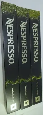 Nespresso 3 sleeves Cardamom Limited Coffee Original Line Espresso OL Pods,Read