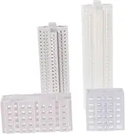 4pcs Building Model Set Miniature Building Model Simulated Building Models Building for Micro Landscape Mini Building for Crafts Sand Table Building Models White Plastic