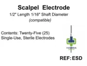 Ellman E3D Scalpel Electrode Twenty Five (25) Single Use Disposable