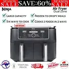 Ninja AF400 Foodi Max XXXL Dual Zone 9.5L Air Fryer Roast Bake Reheat Dehydrate