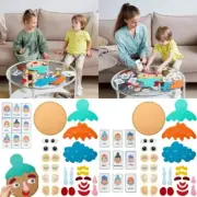 Facial Expression Puzzle Board Color Matching Game Toy Kindergarten Activity Toy