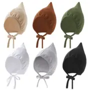Spring Autumn Baby Hat Cute Tie Rope Ear Protection Cap Elf Hats for Baby