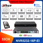 Dahua 32CH 16POE 32MP AI NVR5232-16P-EI WizSense Face Recognition SMD Plus Lot