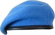 [Epic Militaria] British Wool Beret - Light Blue Army Style UN Hat
