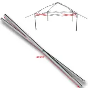 Coleman New Style 13' x 13' Shelter Canopy Gazebo SIDE TRUSS Bar Part 40 5/16"
