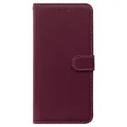 MCC Folio Case Samsung Galaxy S20 Leather Cover Photo Phone G980 G981 [Wine]