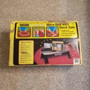 Stanley Workmaster 19-035 Vintage USA Made Mitre Box + Backsaw NEW