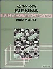 2002 Toyota Sienna Van Electrical Wiring Diagram Manual