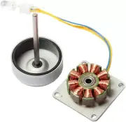 Micro 3 Phase AC Mini Hand Brushless Motor Generator Model Experiment T