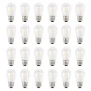 5X(24 Pack 3V LED S14 Replacement Light Bulbs, Shatterproof Outdoor Solar8226