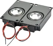 TBKBZTLALX 2Pcs 4 Ohm 3W Audio Portable Speakers 3870 Box Speaker DIY Mini TV Speakers Bookshelf Speaker