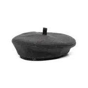 [Ruslan Baginskiy] Ruslan Baginskiy Embroidered-logo Detail Beret S GREY