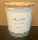 Nuance Lily Currant Candle - 11 oz. - Brand New