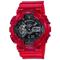 在飛比找蝦皮商城優惠-CASIO G-SHOCK 珊瑚紅運動錶GA-110CR-4