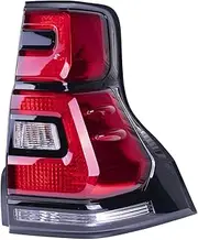 Right Rear Light Tail Light Assembly Brake Turn Signal Tail Lamp Compatible With Toyota Landcruiser Prado FJ150 GDJ150 GDJ155 2018~2022 LED Lamp Right passenger Side Replace 81551-60C30