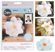 David Tutera Sizzix Framelits Large Magnol 3D Paper flowers 4-pc set $19.99