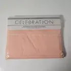 Vintage WestPoint Pepperell Celebration No Iron Percale Twin Flat Sheet Peach