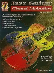 Jazz Guitar Chord Melodies Sheet Music Guitar Solo Book and CD NEW 000698988