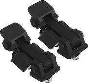 Zerodeko Hood Latch Lock Catch Kit Auto Hood Bump Parts Small Quick Release Latch Automotive Anti-theft Lock