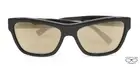 Versace VE4344 GB1/1V Black with Light Brown Mirror Suns New Authentic 56