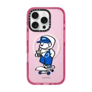 iPhone 16 Pro Impact Case MagSafe Compatible Skater JOHN (Overalls)