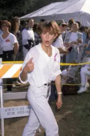 Jennifer Grey at Mobolize for Womens Lives Pro-Choice Rally - 1989 Old Photo