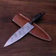 Handmade Damascus Chef knife |Functional |Kitchen |Razor Sharp