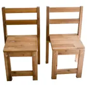 Acacia Children solid chairs set of 2
