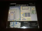 NEW REMEMBER WHEN 3D Scrapbooking Kit INSPIRATIONS #22307. 12" X 12"