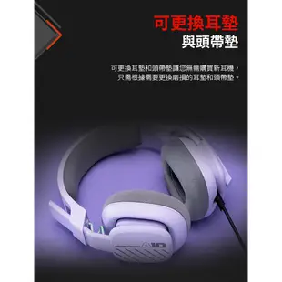 Logitech 羅技 ASTRO A10 V2 電競 耳機 麥克風 紫