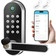 Keyless-Entry Fingerprint Smart Door Lock Sifely Digital Electronic Lock with...