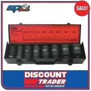 SP Tools Socket Set Impact 3/4" Drive Deep 6 Point 8 Piece Metric - SP20420