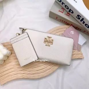 美國代購 台灣現貨 Tory Burch 大金logo 1+1拉鍊長夾【APP下單跨店最高20%點數】