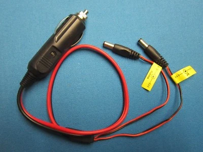 CAR CIGARETTE LIGHTER ADAPTER FOR RC DC CHARGERS LIPO LIFE NIMH LIHV 12V
