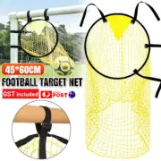 1/2 xFootball Net Outdoor Garden Football Goal Net Trainer Rebounder Soccer Ball