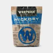 Western BBQ Hickory Wood Smoker Chunks Smoking Outdoors Barbecue Timber