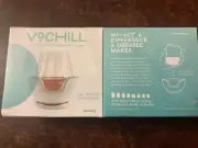 Set Of 2 VoChill Personal Wine Chiller, Wine Accessory, Stemless New Sealed