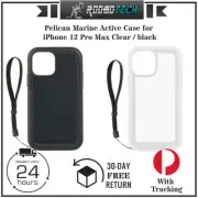 Pelican Marine Active Case for iPhone 12 Pro Max Black / Clear