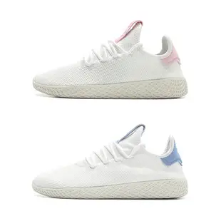 Adidas Tennis Hu Pharrell Williams 粉 白 菲董 聯名 洞洞 透氣 女鞋 DB2558