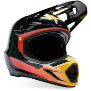 V3 RS Grid MIPS Black Orange Motocross Helmet