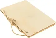 SHOWERORO 4pcs Wedding Vow Books Rustic Kraft Paper Handbooks Her Vows Creative Keepsake Notebooks for Engagement Wedding Journal