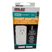 Arlec Grid Connect Smart Adaptor With Temperate Humidity Measure 240v