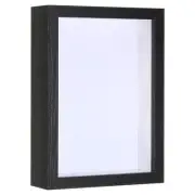 6x8 Shadow Box Frame Wood Dried Flower Photo Frame Floating Photo Frame Black