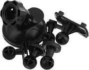 JECOMPRIS 6pcs Tachograph Bracket Suction Camera Mount Universal Buckle Suction Mount Suction Cup Mount Kit Car Suction Cup Mount Camera Car Mount Camera Suction Cup Screw Buckle Black