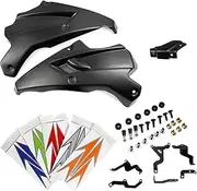 Cowls Board Motorcycle Belly Pan Engine Spoiler Lower Fairing Body Frame Panel fit for Kawasaki Z900 2017-2024 Motorcycle Mudguard(Black2017-2019)
