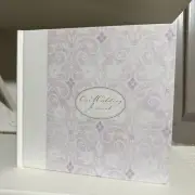 New Seasons Our Wedding Journal Planner Diary Purple Painting By Renoir Vintage
