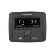 Dual-Zone Multimedia Stereo Receiver with Bluetooth/USB/AUX/AM/FM for RV